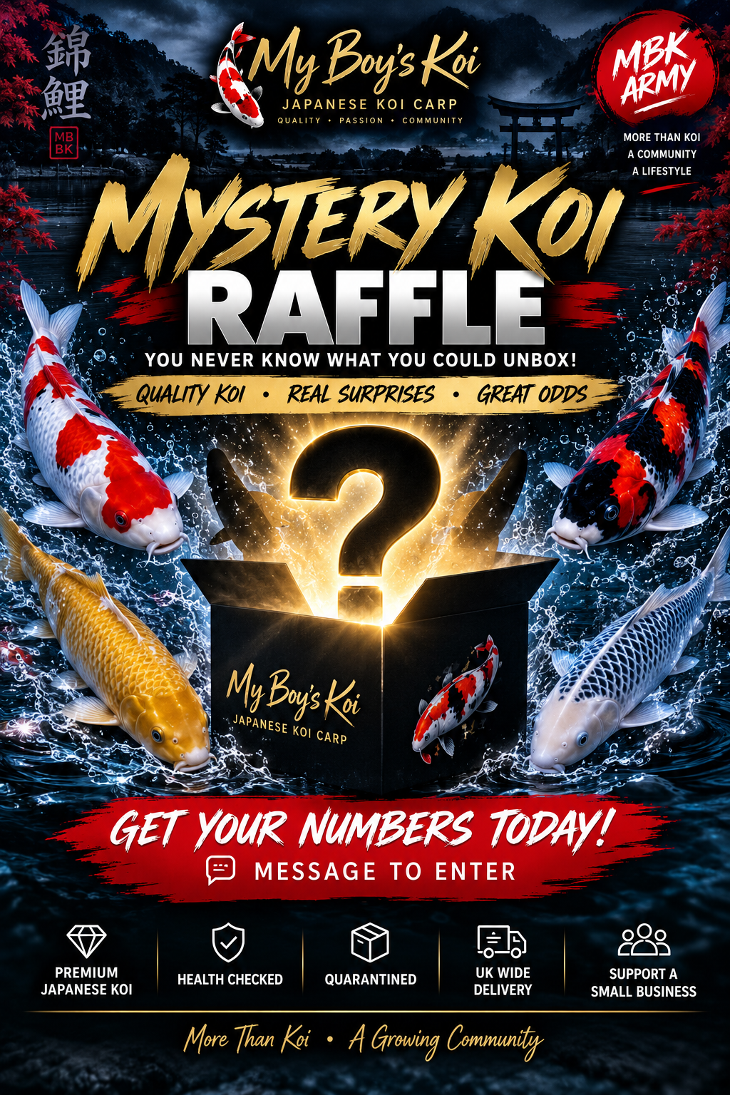 RAFFLE - MYSTERY FISH